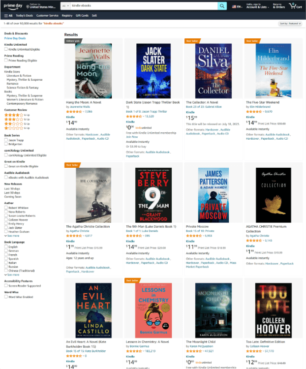 Amazon Storefront Services